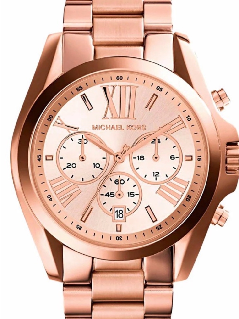 Michael Kors Rose Gold-Tone Watch